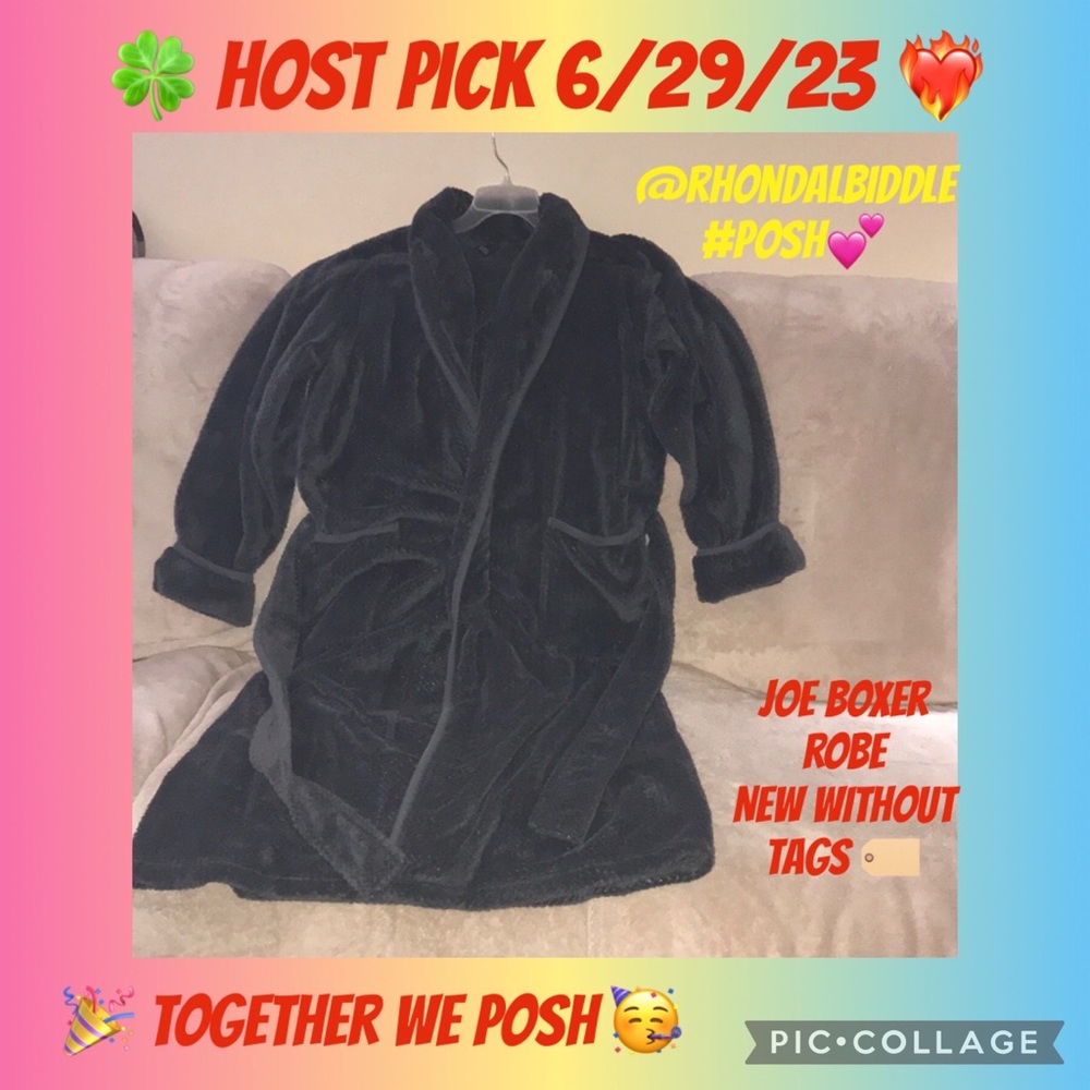 Joe boxer grey Mens Robe one size fits most like new 💕